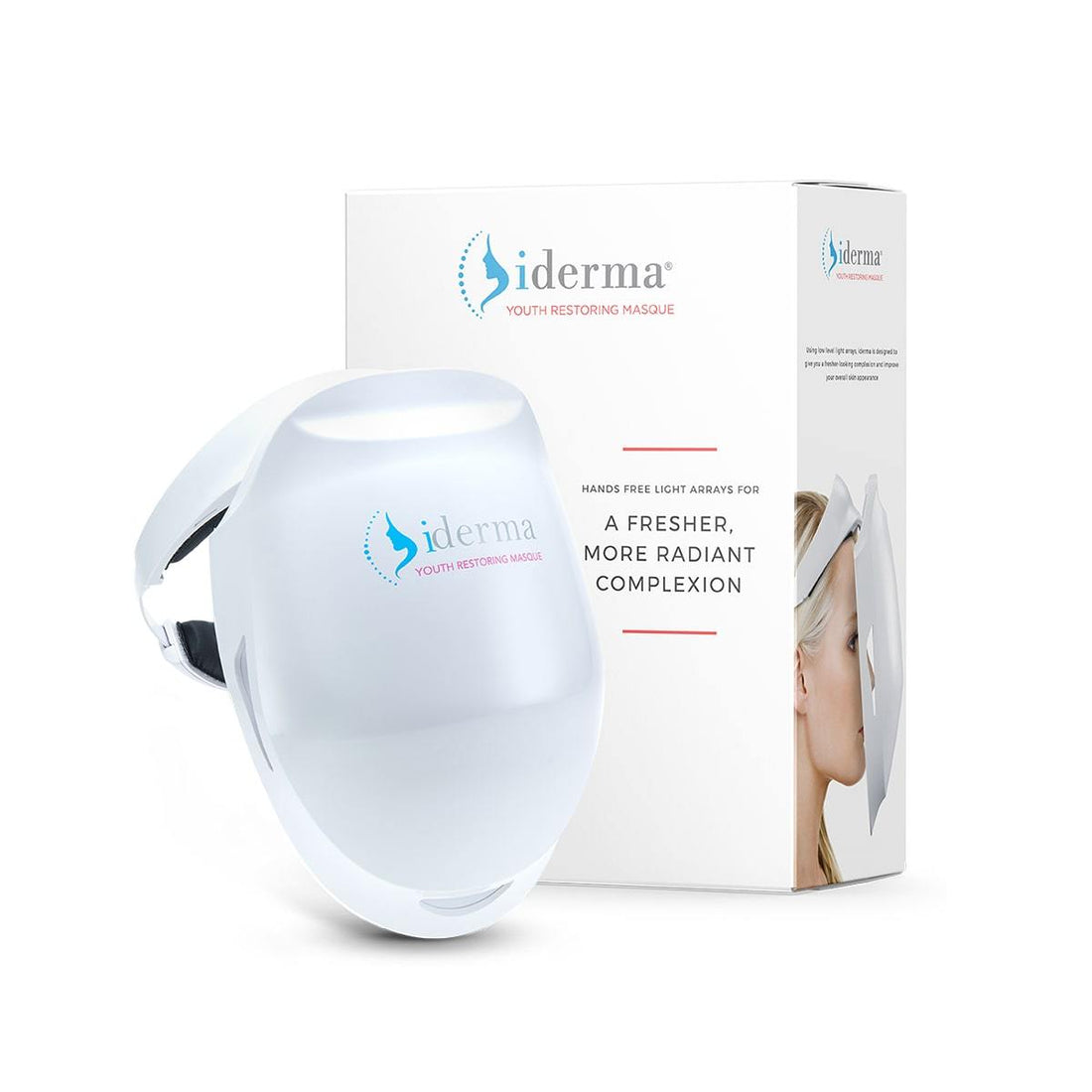 iderma Light Therapy Device + Age-Defying Moisturizer + Eye Elixir-iderma skincare